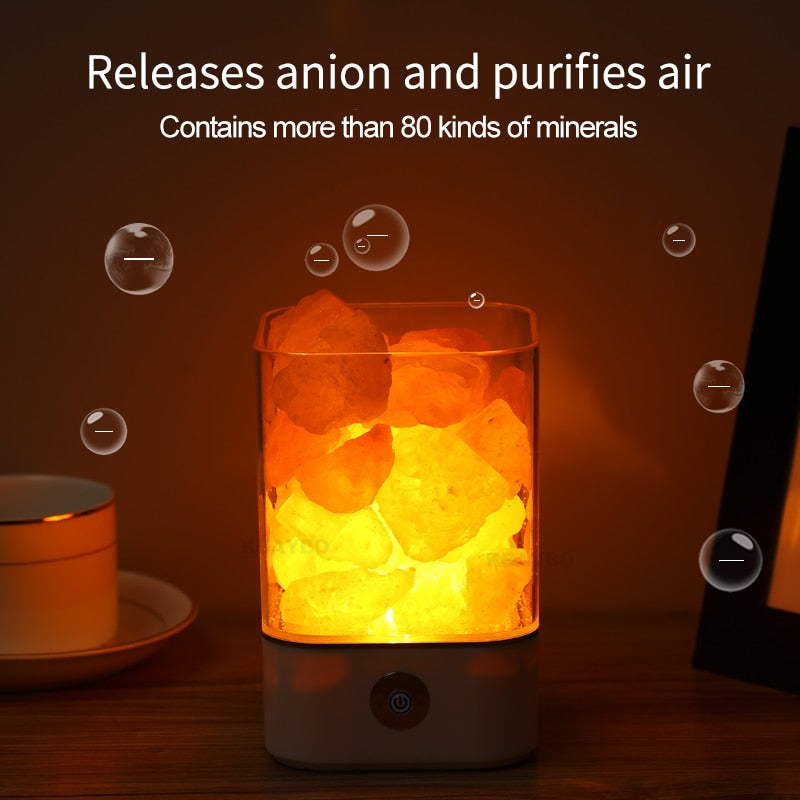Himalayan LED Salt Lamp