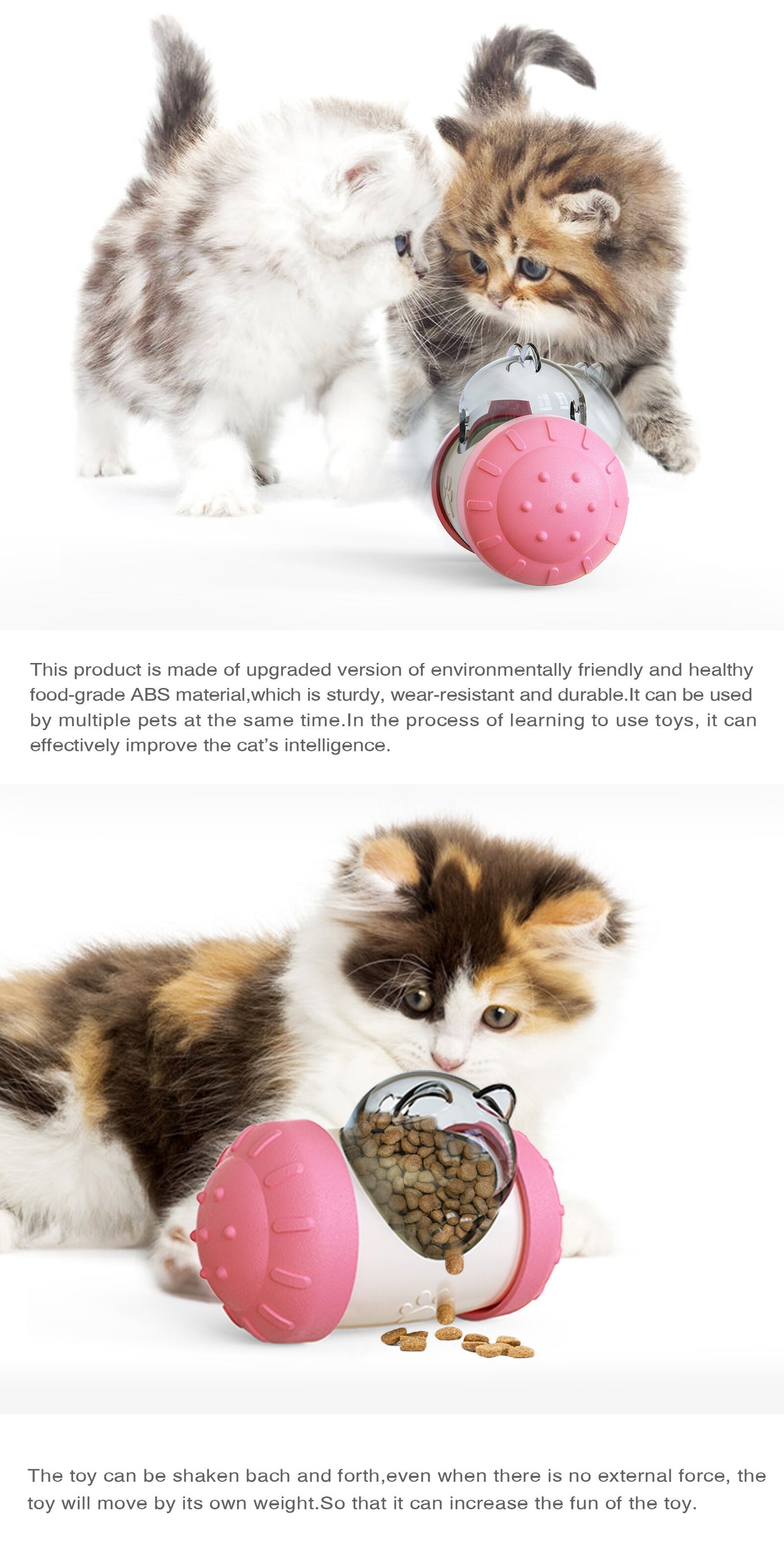 Interactive Pet Food Swing Toy