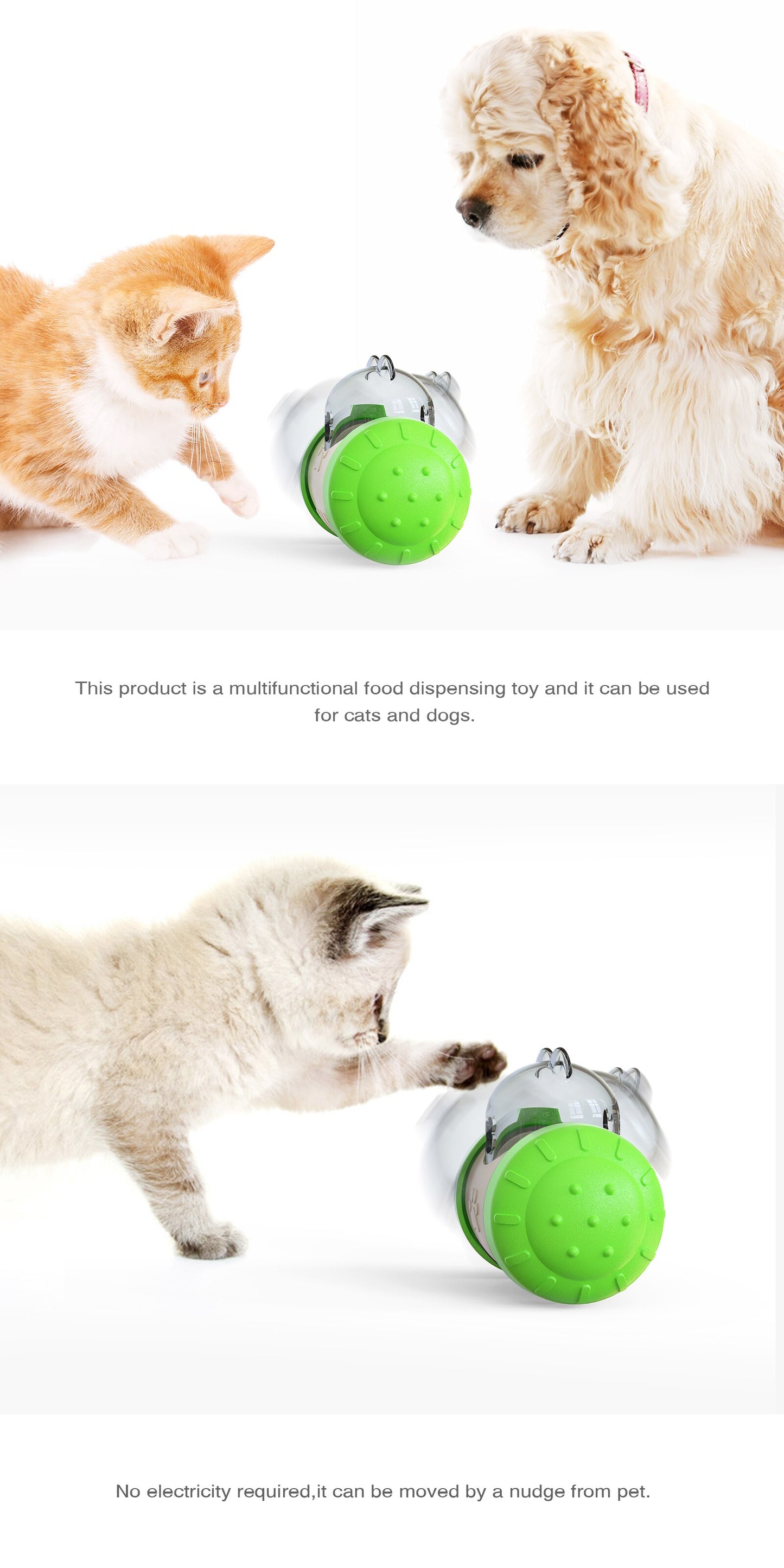 Interactive Pet Food Swing Toy